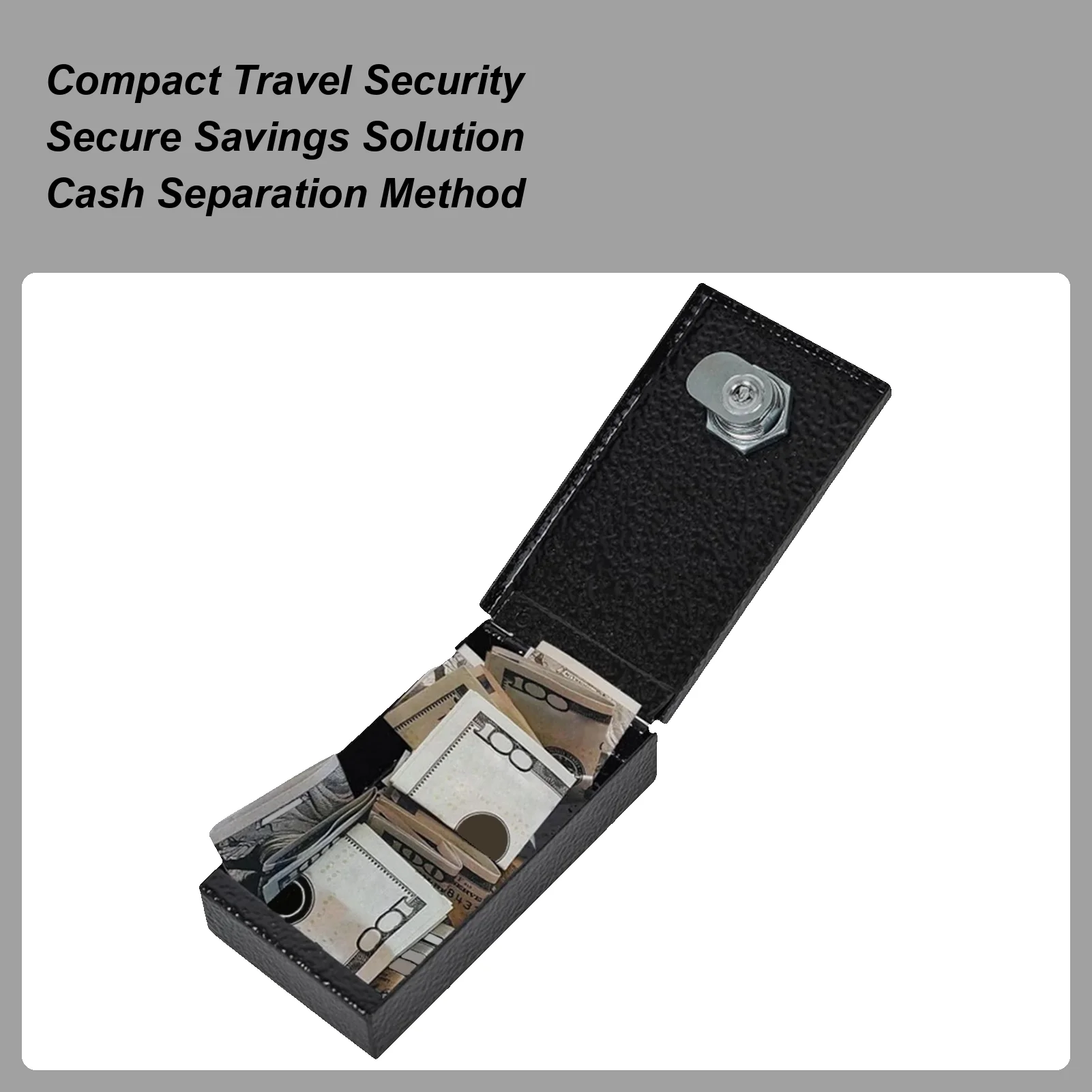 現金用貯金箱 ポータブル予算管理おもちゃ 子供用小型貯金箱 男の子 女の子 旅行 自宅 室内 クリスマス 誕生日 オフィス用