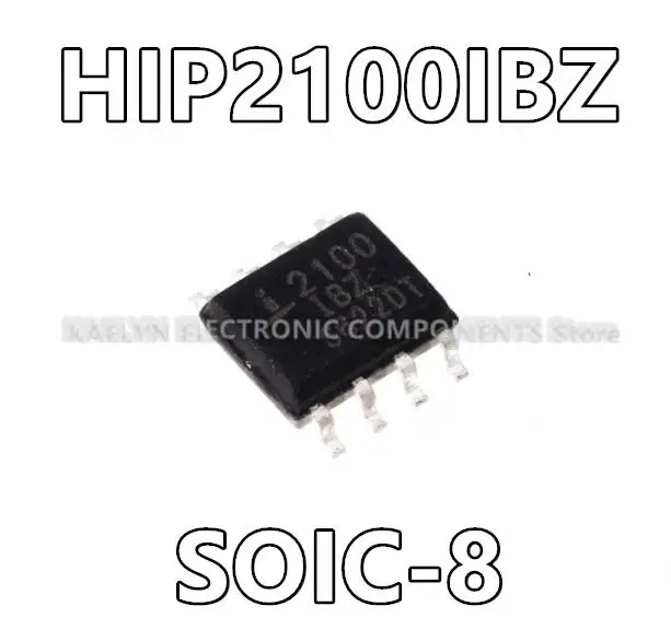 10Pcs/lot HIP2100IBZ 2100IBZ 2100 Half-Bridge Gate Driver IC Non-Inverting 8-SOIC