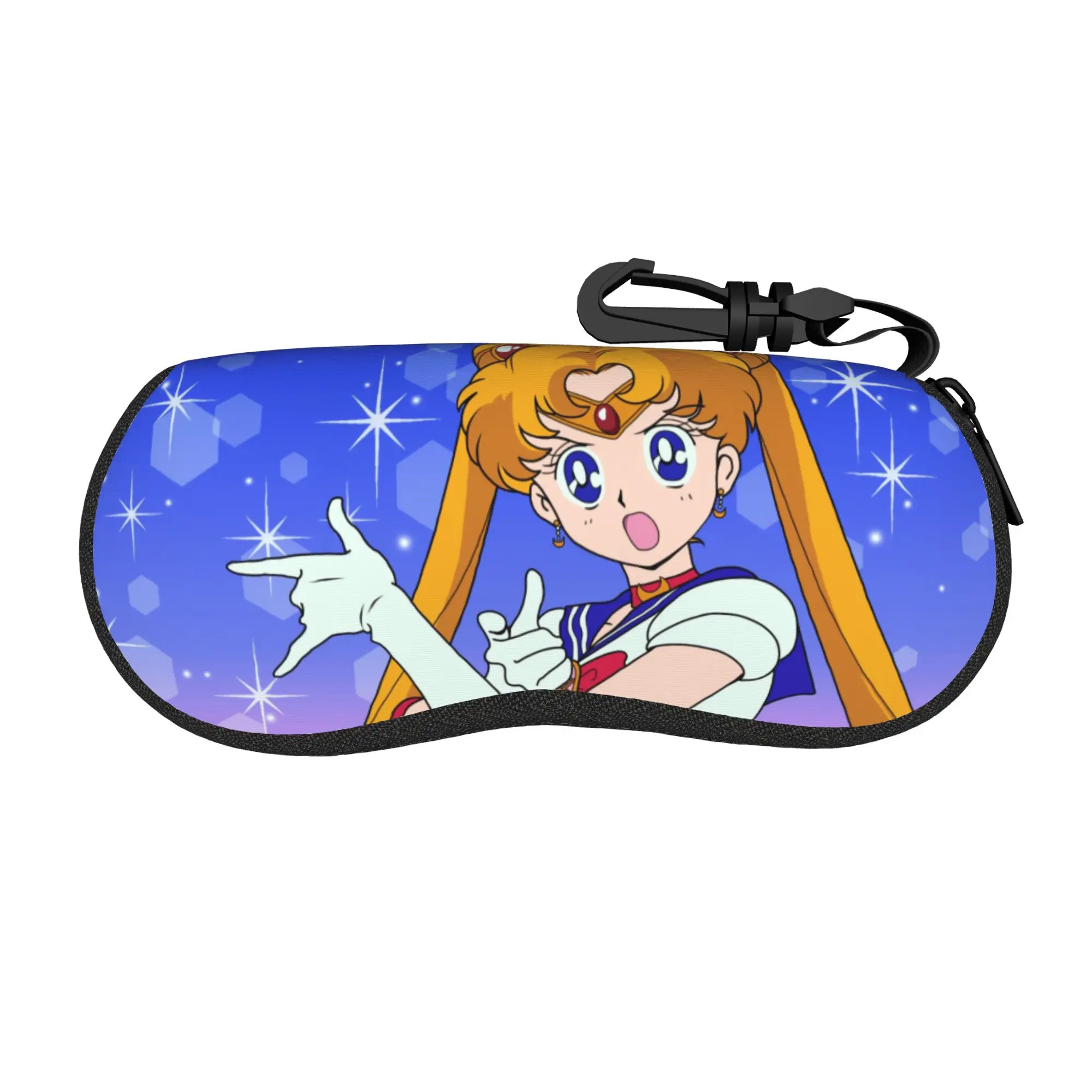 Anime Moon Girl Glasses Case Men Women Convenient Accessories Usagi Tsukino Reading Protector Charming Sunglasses Box