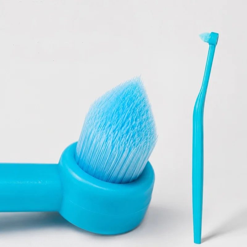 36 Stück End-Tuft-Zahnbürsten, einzelne, tuftierte orthodontische Zahnbürsten für Zahnspangen, kleiner Kopf, winzige Interdentalbürste für Zahnzwischenräume – Detail 2