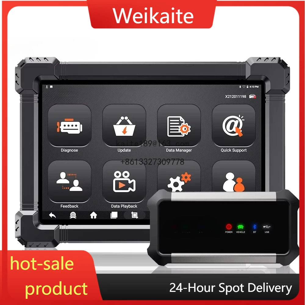 Diagnosewerkzeuge, Heavy Duty Truck X7 HD-Autoscanner, vollständiger Systemcode-Reset, Auto-Diagnose-LKW-Scanner
