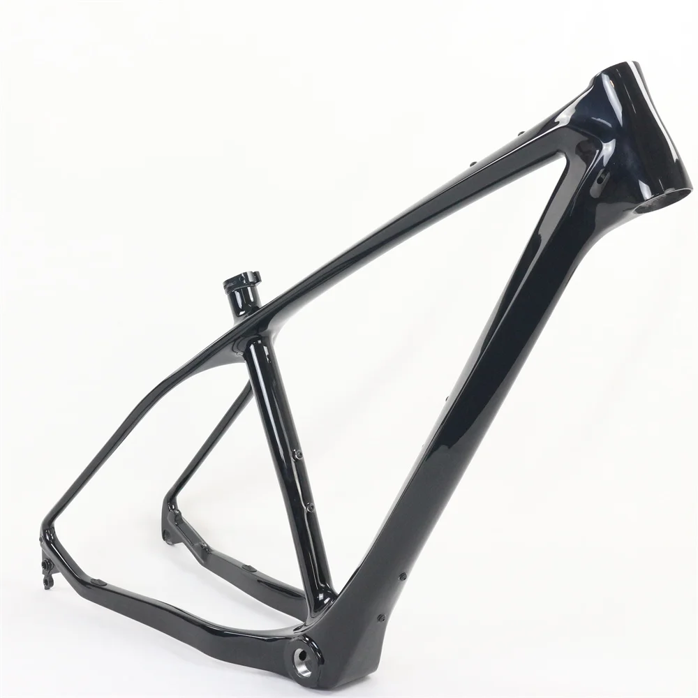 Winow 26er 16/18/20inch Carbon Fat Bike Frame BSA100M 197*12mm Thru Axle With Fork Matte Gloss Carbon Snow MTB Fat Frameset