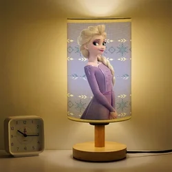 Frozen Elsa Princess children's table lamp cartoon personality interior decoration bedside night light holiday gift kawaii