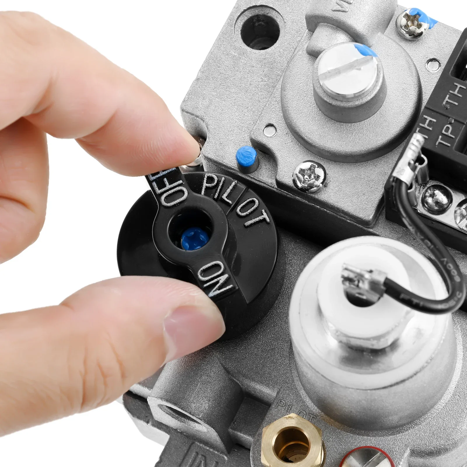 1pc Gas Fryer Repair Parts 700 Series Millivolt Gas Valve Replacement Parts for Robertshaw 700-506 Thermostat Gas Valve