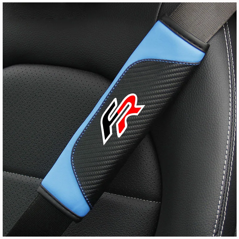 Car Seat Belt Cover Shoulder Protection Pad For Seat FR Ateca IBIZA Leon Alhambra Arosa Cordobe Tarraco Toledo Auto Accessories