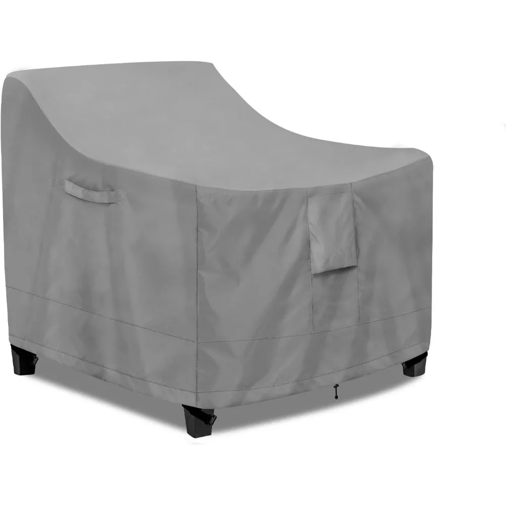 

Чехлы на уличные стулья PureFit, водонепроницаемые чехлы на стулья для патио, газонные чехлы для уличной мебели с вентиляционным отверстием и мягкими ручками