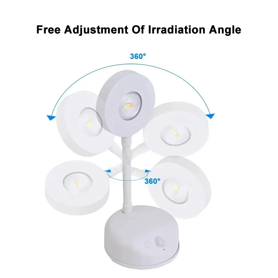 Faretti USB ricaricabile intelligente rilevamento umano telecomando senza fili applique dimmerabile per quadri di illuminazione immagine