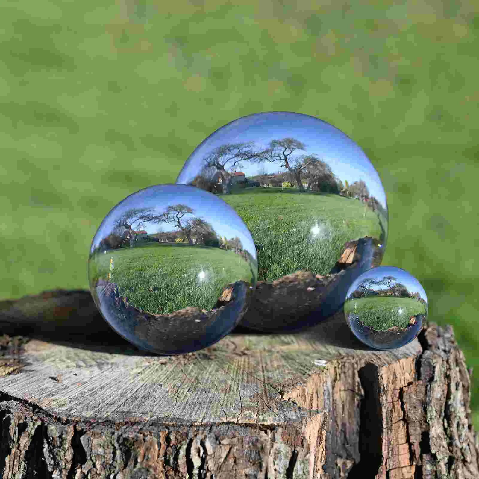 Garden Reflector Gazing Ball for Mirror Polished Balls Outdoor Decorations Clearance Round Ornaments