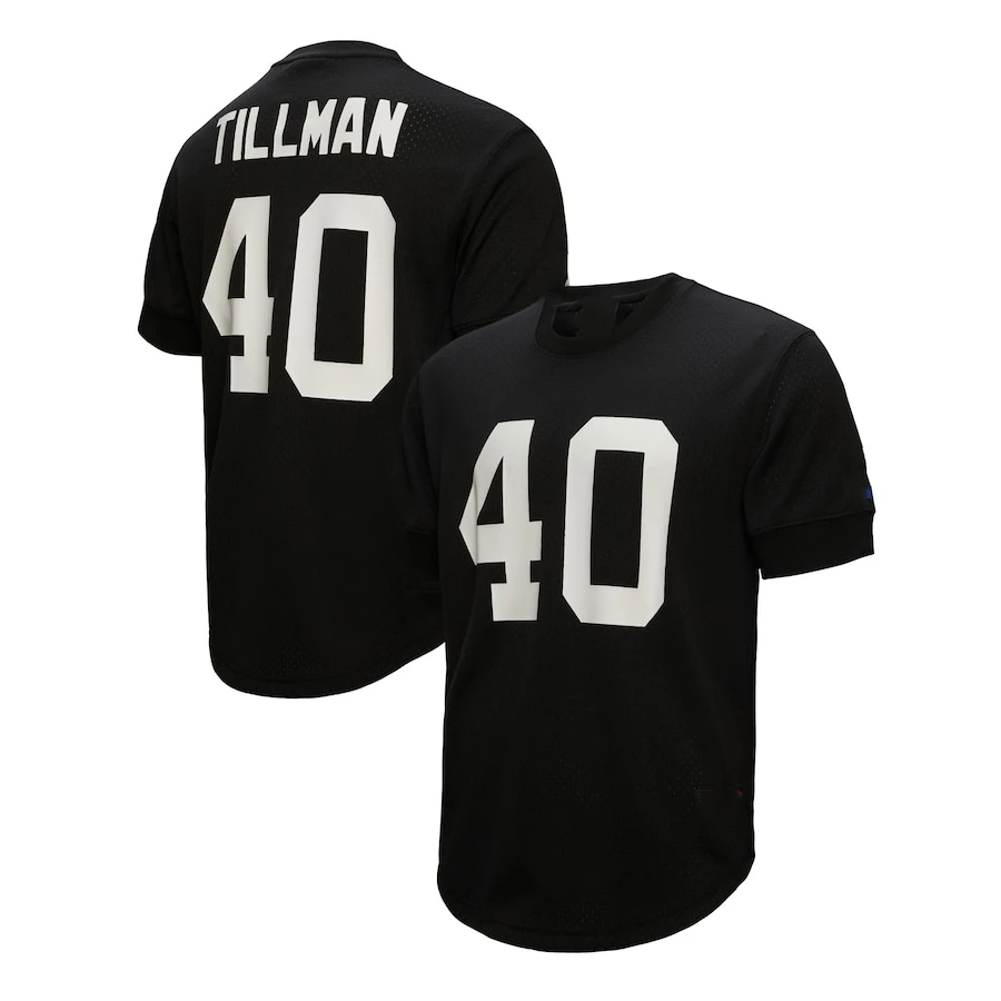 New Arrival NO40 T Shirt Tillman Men Clothing American Football Shirt Classic Training Uniform White Black USA Rugby Jersey 2024