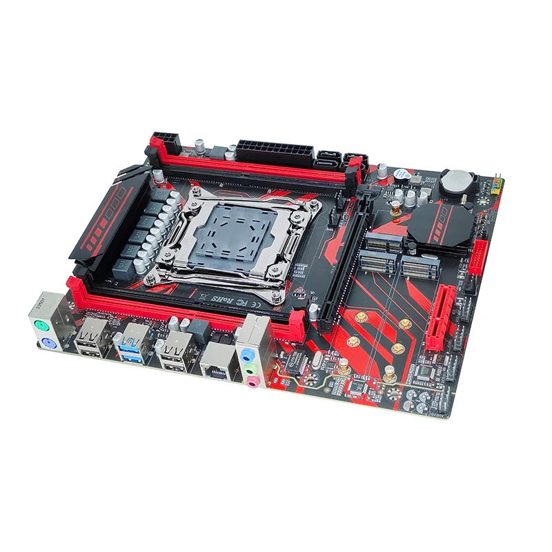 Placa base X99 LGA 2011-3 Compatible con Intel Xeon E5 V3, procesador de Placa base y Kit de memoria compatible con Placa AE DDR4 64G M.2 NVME