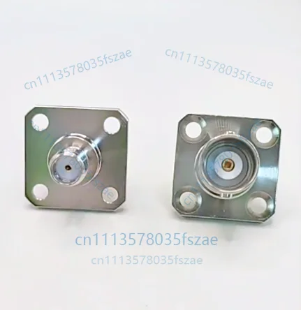 1pc bnc/sma-kfk adapter bnc female to sma female l four-hole flange fixed sma/bnc-kkf accessories