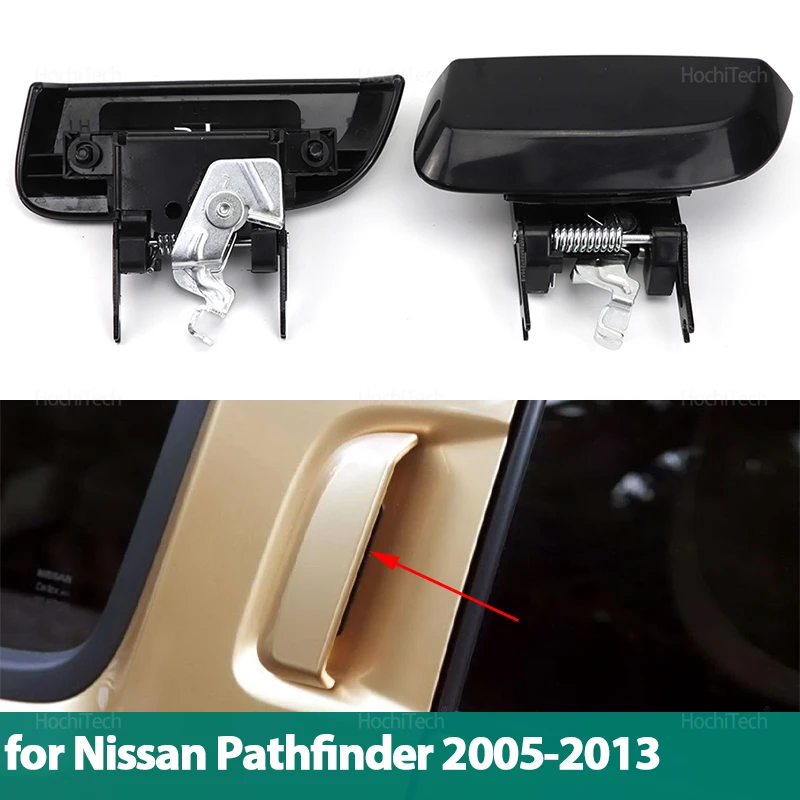 

For Nissan Pathfinder R51 2005-2013 Car Exterior Passenger Left Right Side Rear Outer Door Handle 82607-EA502 82606-EA502