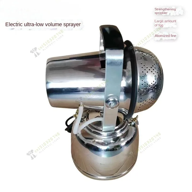 220v 110v Electric Ulv Metal Handheld Sprayer High Press Powerful Spray Disinfection Stainless Wet Bug  Blower