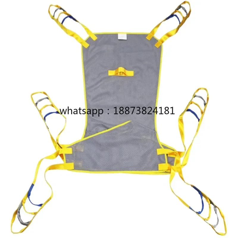 Disabled Patients Shift Machine Lifting Sling Elderly Bathing Full Body Mesh Split Leg Straps Adjustable Assist fast shipping