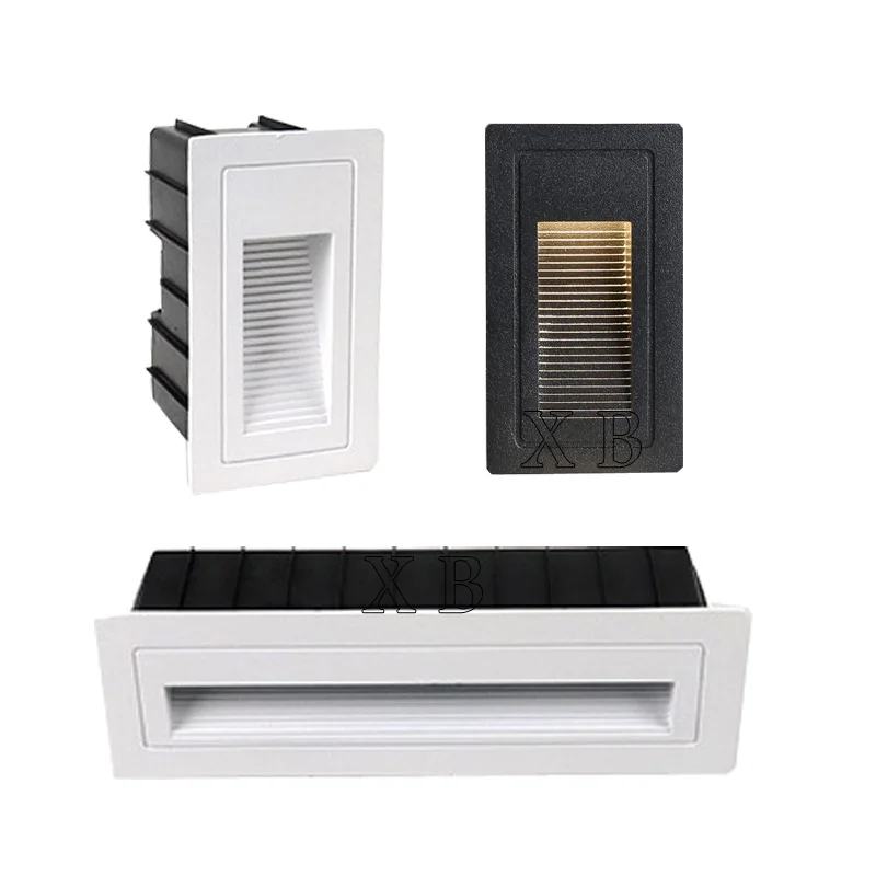 

Outdoor Footlight Recessed Corner Wall Lamp Exterior Garden Light LED 3W 5W 10W Underground Waterproof Led Step Stair Lights