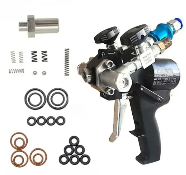 

PU P2 Polyurethane Foam Spray Gun PU Gun 35Mpa with Accessories Combination New