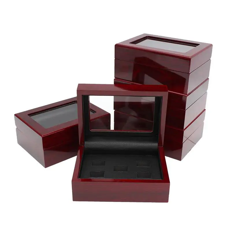 

Jewelry box packaging for multi-hole champion ring set box for ring ornaments box