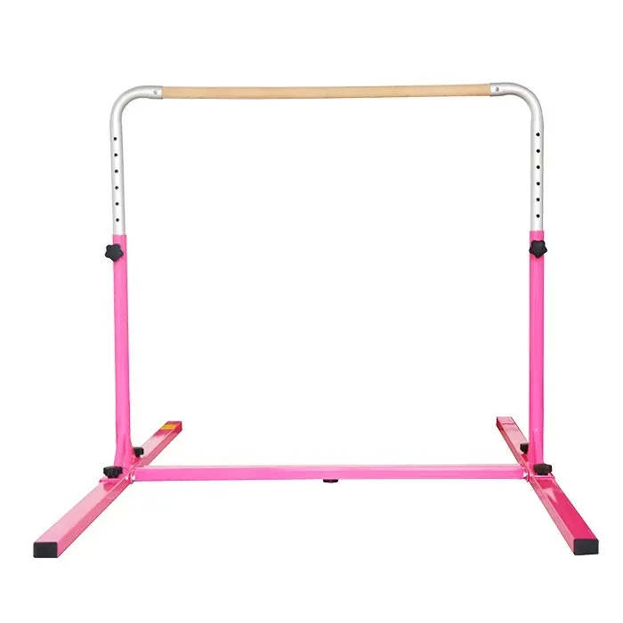

Wholesale Steel Gymnastics Horizontal Bar for Kids Home Fitness Equipment