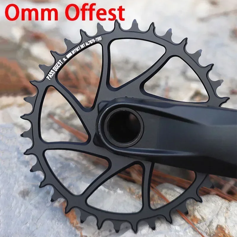 PASS QUEST 0mm Offset direct mount crown Wide Narrow chain ring for SRAM XX1 X1 X01 XO X9 NX SX BB30 crankset 30 32 34 36T 48T