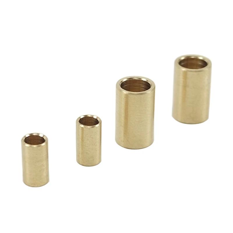 5PCS 6.35 to 4.76/4 to 3mm Propeller Hole Adapter Sleeve Paddle Aperture Converter Brass Bushing Tube for RC Boat DIY Parts