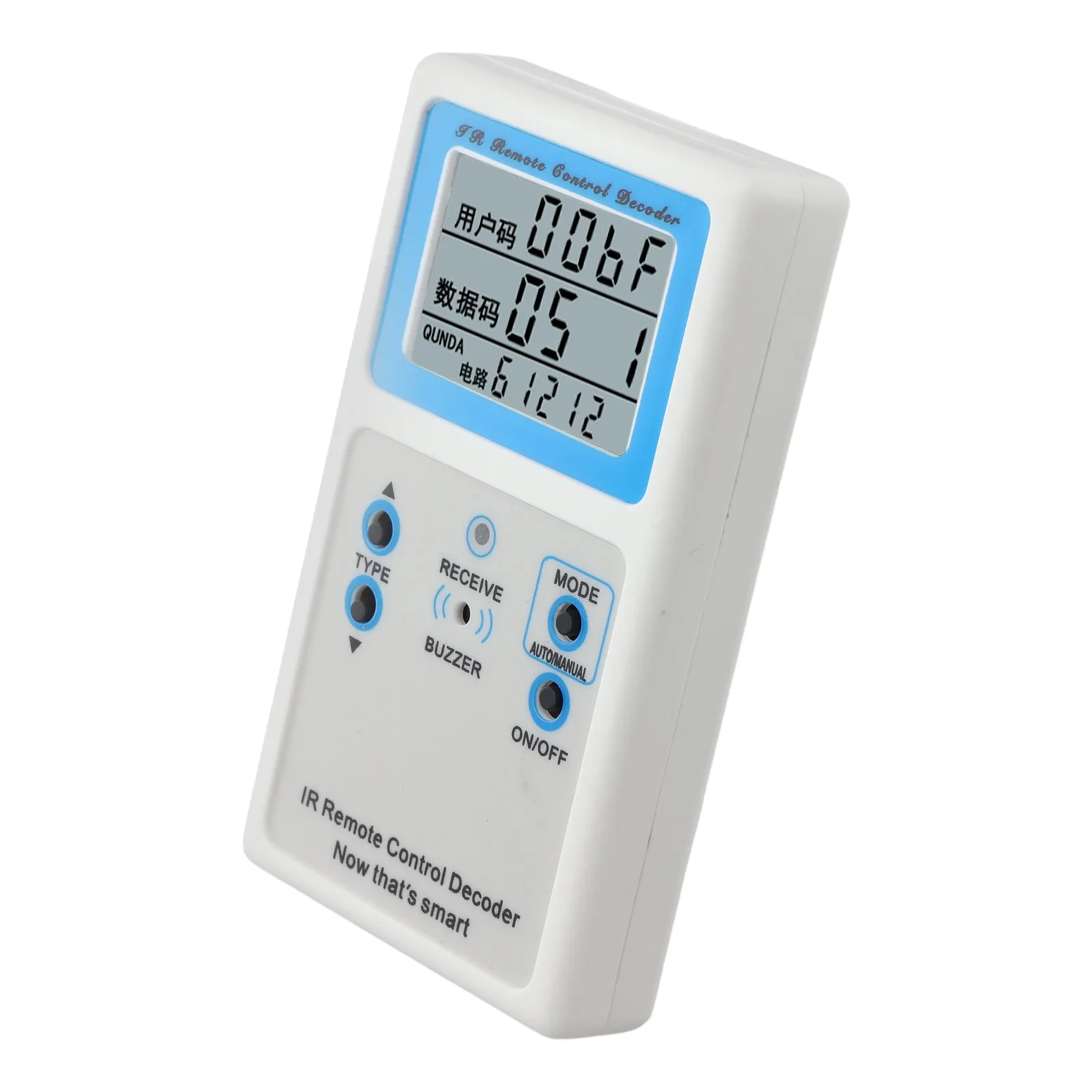 AV TV Infrared Remote Control Decoder Tester 433MHz Signal Detector For AB AC Projector Box 20 Types Decoding Tool