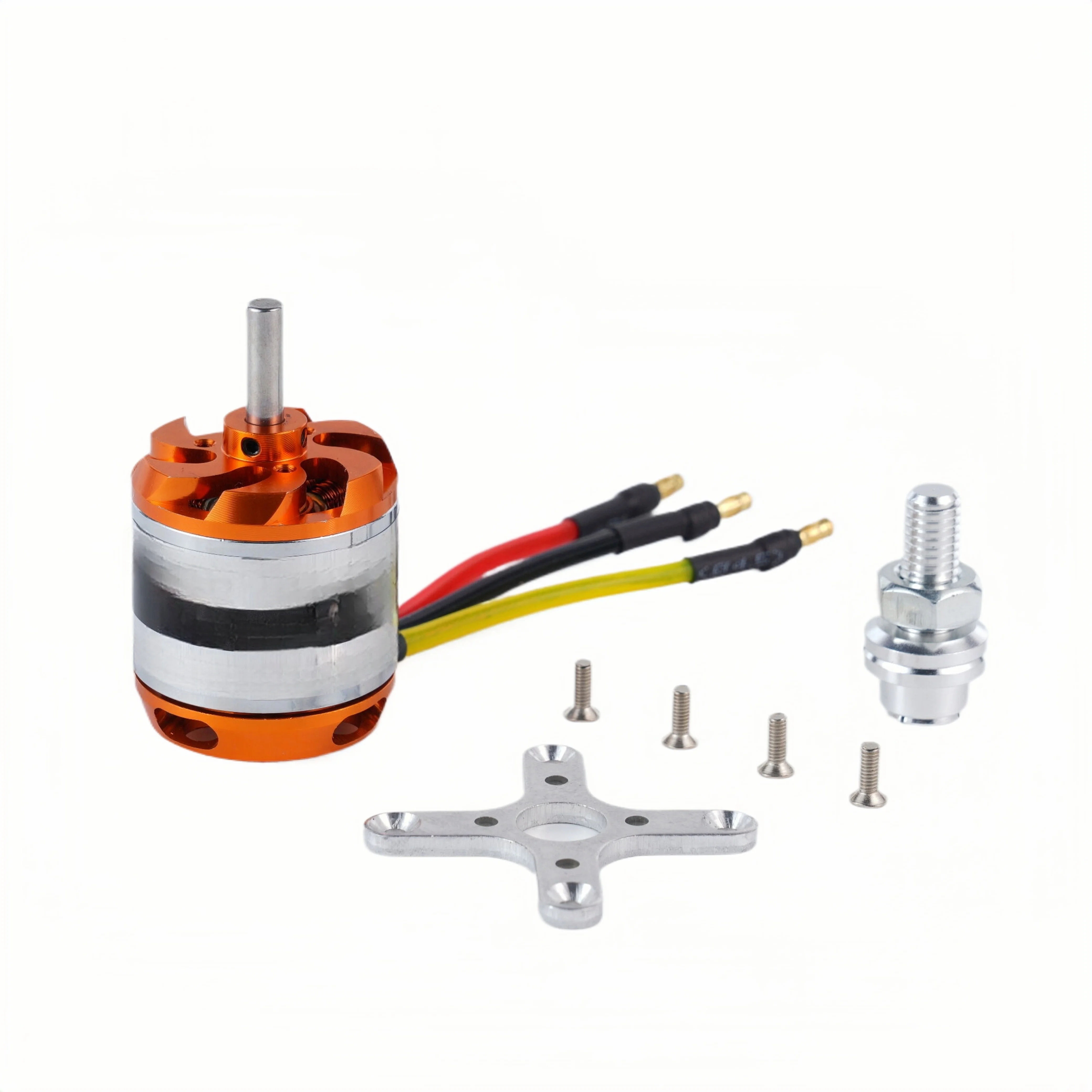 

D3542 3542 1000KV 1250KV 1450KV Beyond Brushless Motor 2-4s Lipo 5mm Shaft 130g 70A ESC High Power RC Four Helicopters