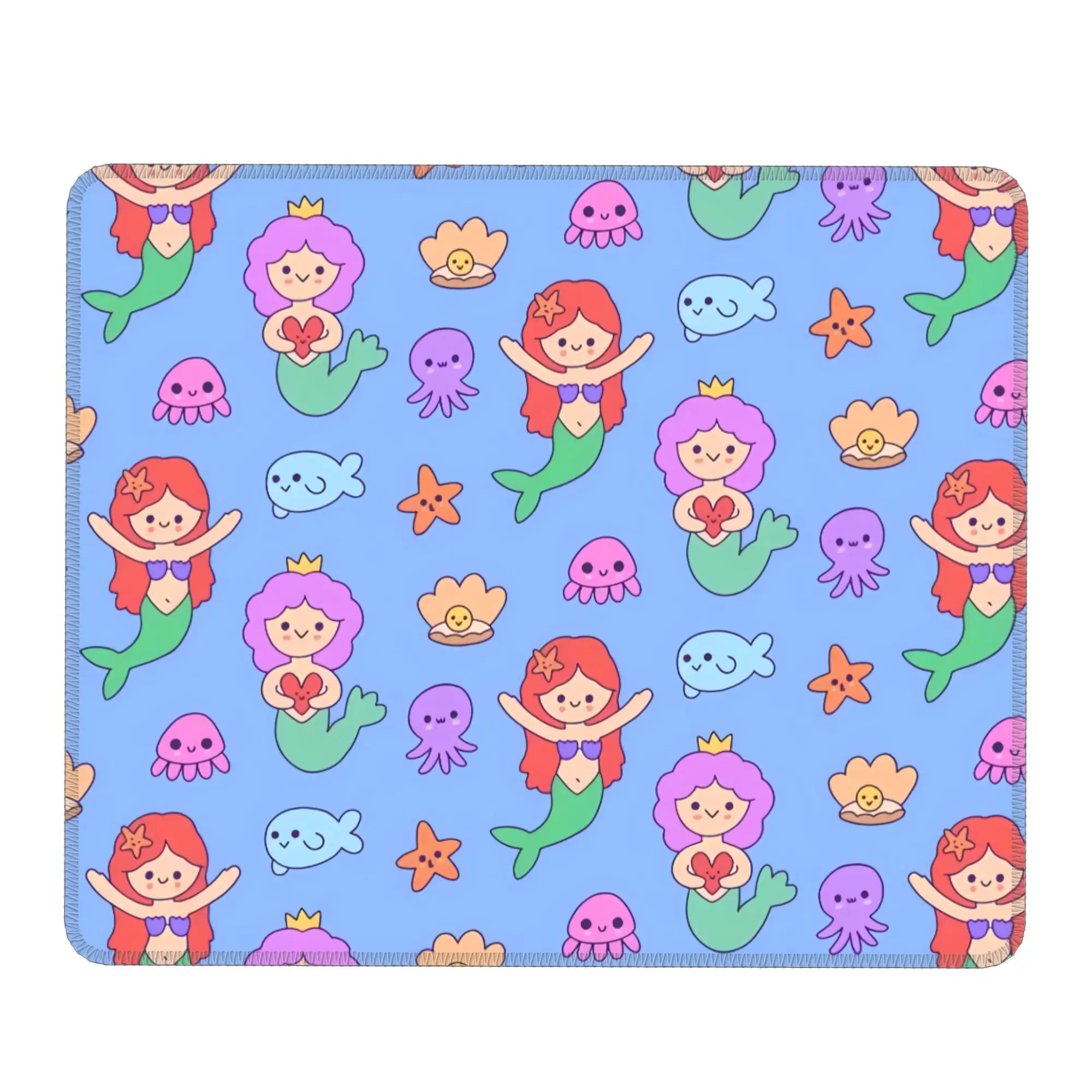 

Универсальный противоскользящий коврик для мыши с принтом Ariel, различные размеры, износостойкий игровой резиновый коврик для мыши своими руками