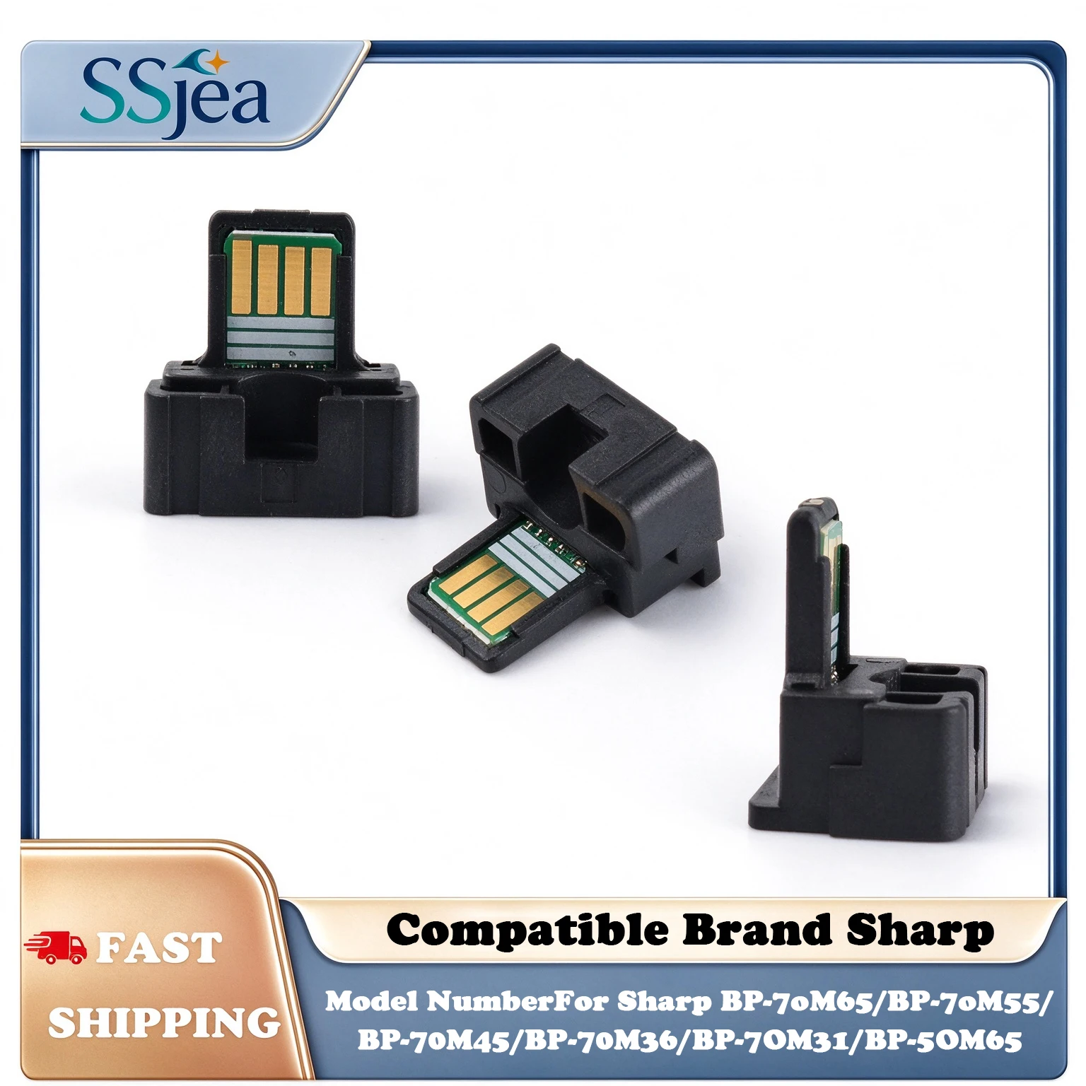 Compatible BP700 Toner Reset Chip BP-AT700 BP-GT700 BP-FT700 BP-JT700 for Sharp BP50M26 BP50M45 BP50M55 BP50M65 BP70M31 BP70M36