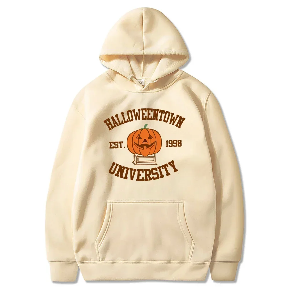 Halloweentown Hoodie Halloweentown Est 1998 Pullover Vintage Halloween Town Fall Sweater Unisex Trendy Halloween Party Hoodies