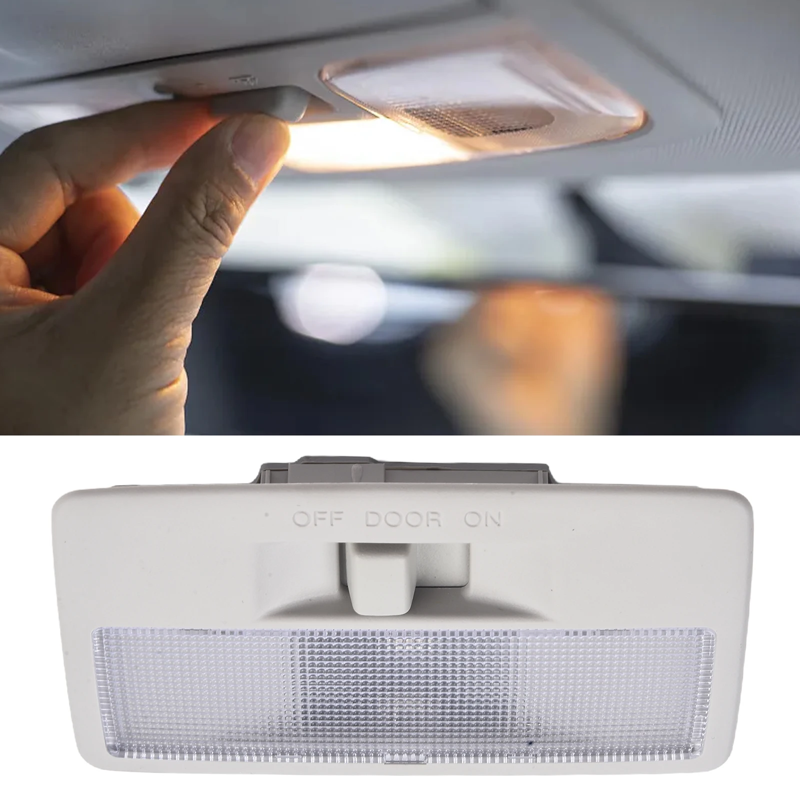 

Car Interior Dome Reading Lights For Mazda 2 3 6 8 For CX-7 Ceiling Lamp Auto Rear Read Light ABS D350-51-310 EG21-51-310