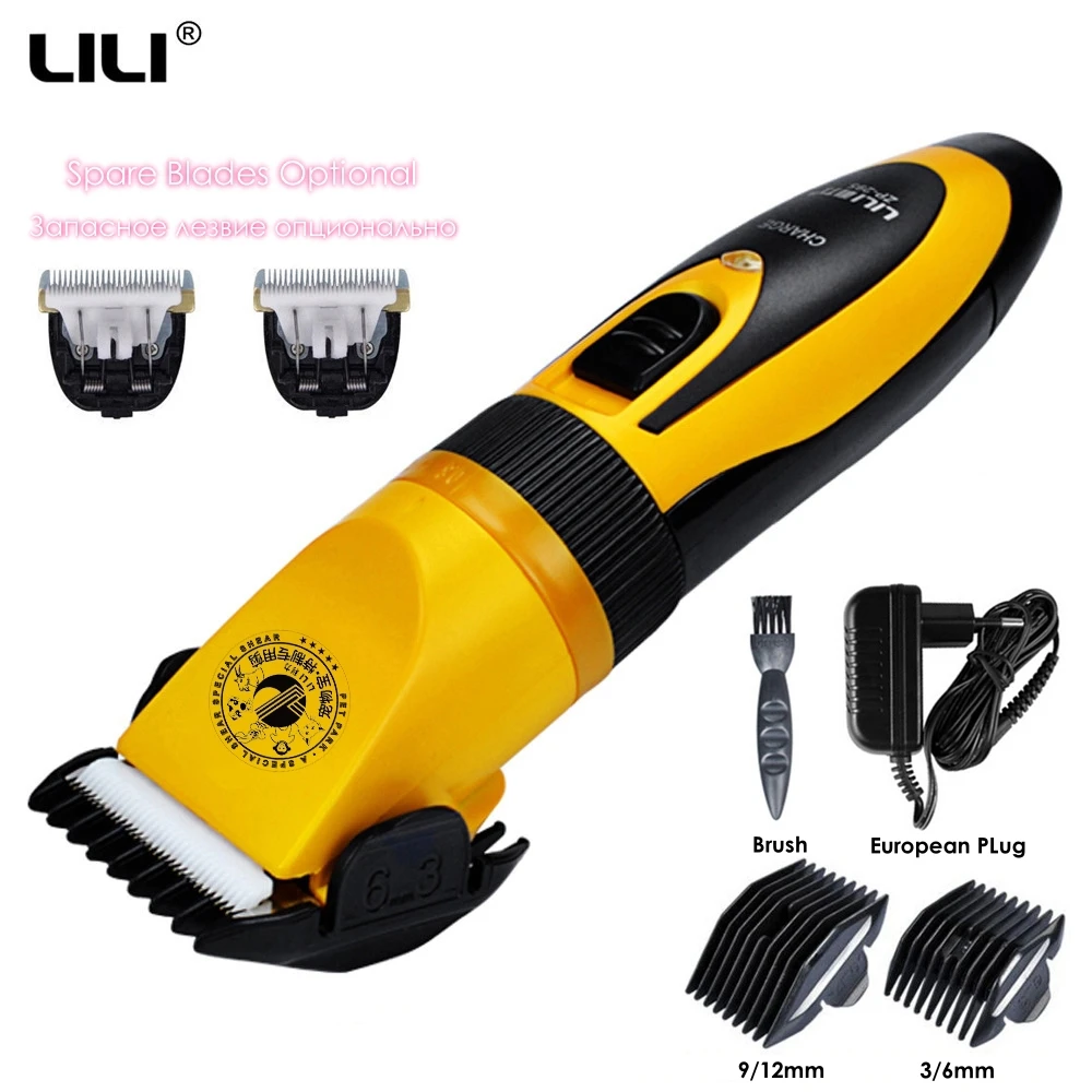 lili ZP295 35W Electric Scissors Professional Pet Hair Trimmer Animals Grooming Clippers Dog Hair Trimmer Cutters 110-240V AC