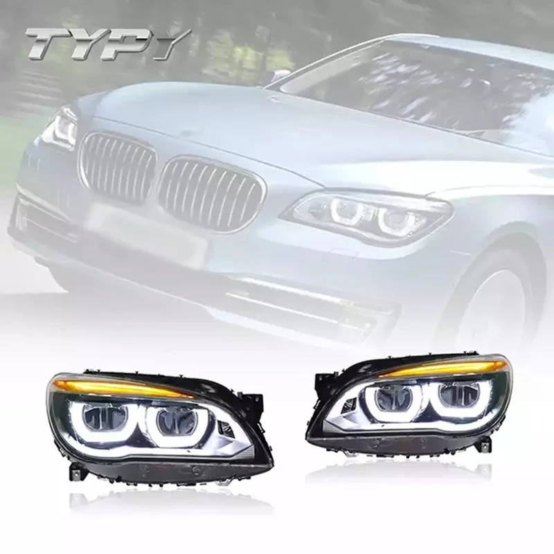 

Car Headlights Modified Head Lamp LED DRL Daytime Running Lights For BMW 7 Series F01 F02 730 740 750 760 2009-2015