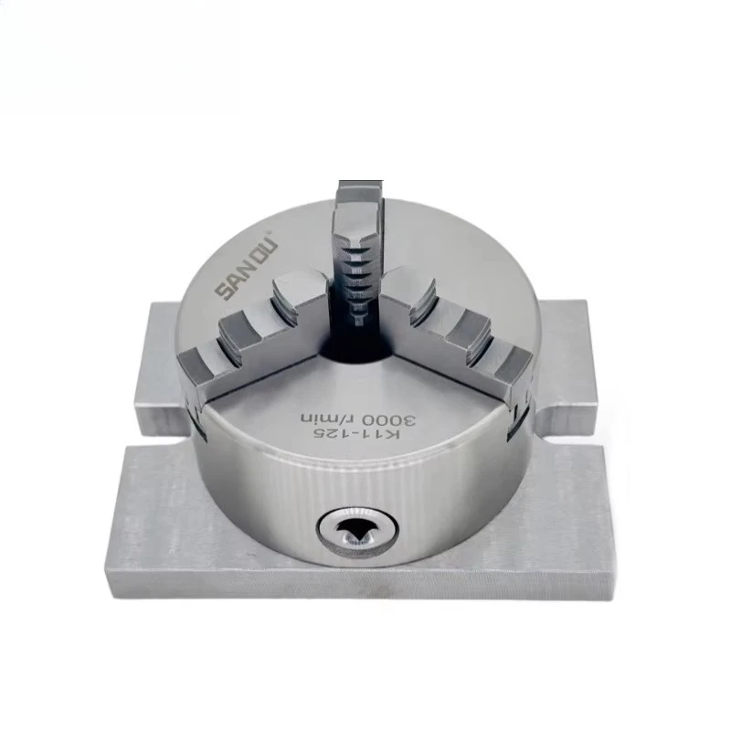 

Vertical chuck for drilling and milling machine Flange 3-jaw self-centering chuck with adapter