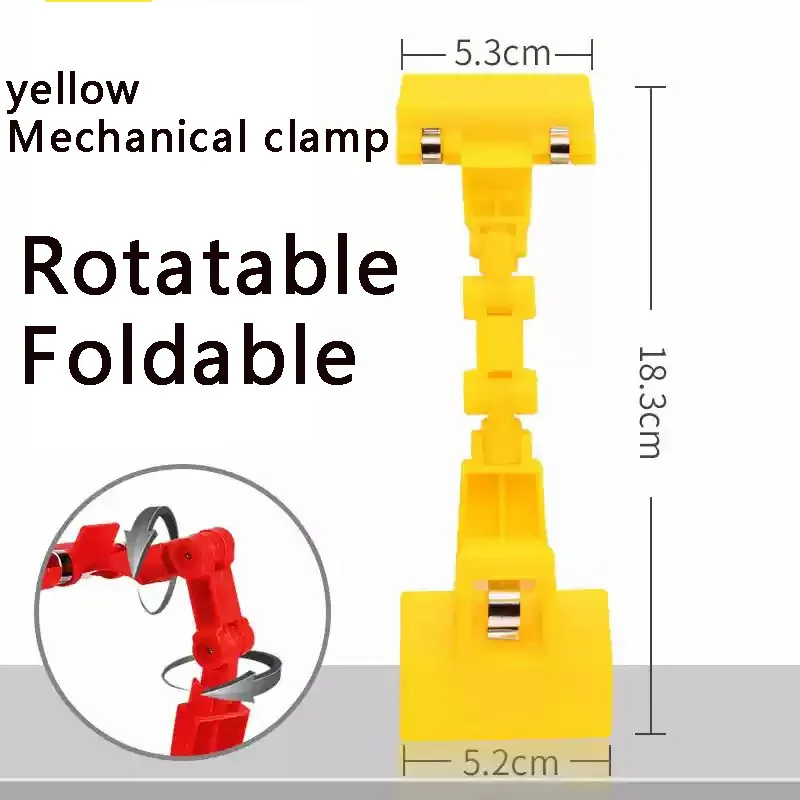 5 Sätze Logoclips für Einzelhandelsverstellung, doppelseitige Logo-Clips, transparente Preislogo-Clips aus Acryl, drehbare Produktclips