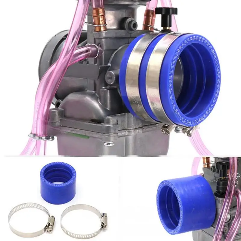 For PWK 28 30 KOSO Motorcycle Carburetor Rubber Inner Diameter 35mm 40mm 45mm Adapter Inlet Pipe PWK Carburetor Sleeve Accessory