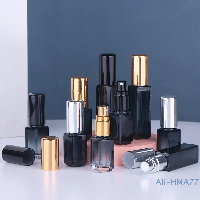 1PC 3/5/9/10/20/30/60/80/100/120ML Refillable  Perfume Spray Bottle Empty Parfum Atomizer Travel Cosmetic Bottl Sample Vials