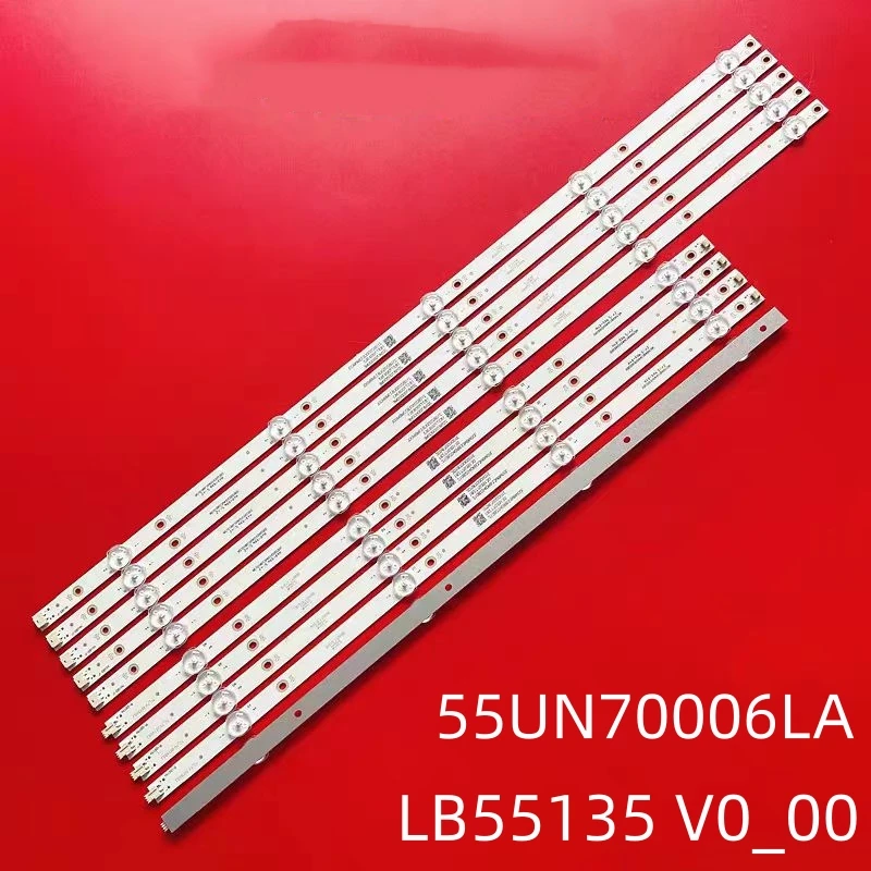 LED backlight bar For LIG 55UN70006LA LB-DM3030-GJD3X3555X9GB00-S NS-55DF710NA19 E4SW5518RKU LB55135 lbm550m0501-PJ-4(L) PK-4(R)