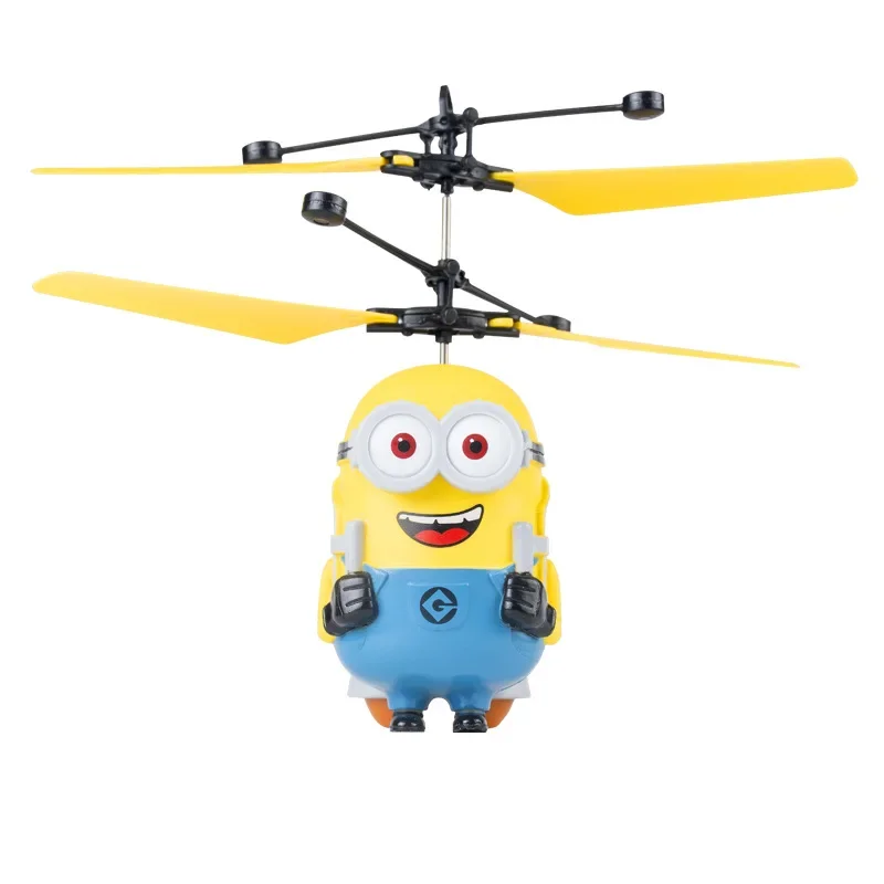 Minionki pilot zabawka dla dzieci chłopiec pilot inteligentny samolot indukcyjny zabawki edukacyjne prezent dla dzieci