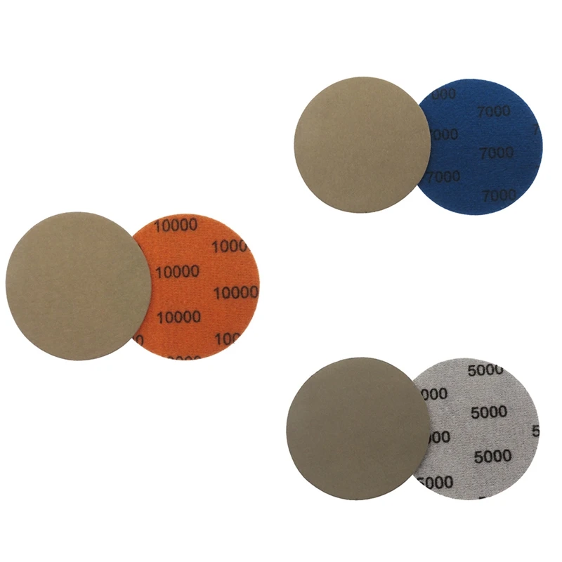 HLZS-Wet And Dry Sandpaper, Polishing Sandpaper Pads For Automatic Polishing Or Stretching