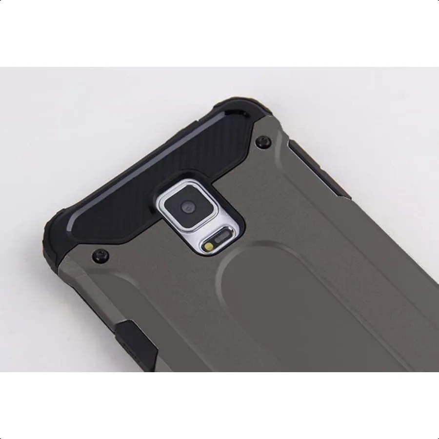 حافظة هاتف Asuwish لهاتف سامسونج جالاكسي نوت 3 مع غطاء واقي شاشة من الزجاج المقسى وطبقة مزدوجة هجينة حمراء رفيعة للهاتف المحمول F