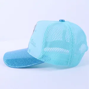 Verstellbarer Baseball Disney-Bulne für Mädchen, Anime-Spielzeug, Elsa, Anna, Minnie, Sophia, atmungsaktiven Schatten, Sommer 6 Hauptverkauf Guarda Rain Elsa - №4