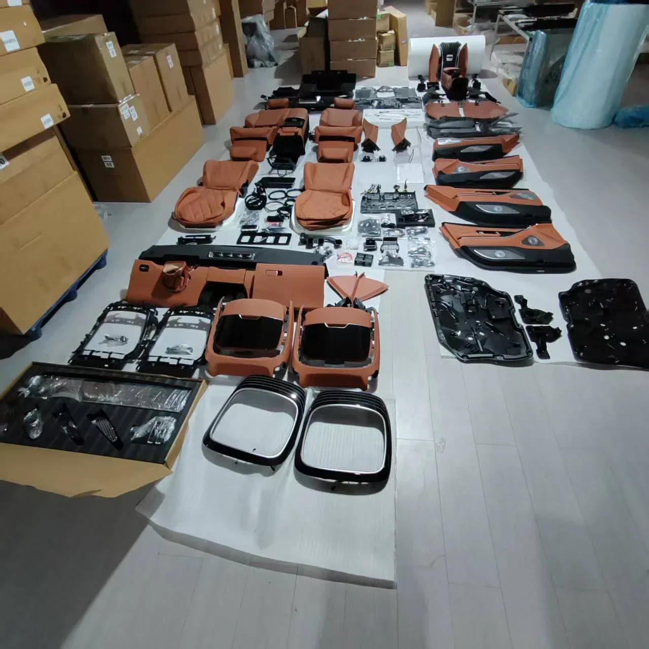 Auto Modification Interior Conversion Upgrade Kits for S-W222 2014-2020  to W223 2021-2024