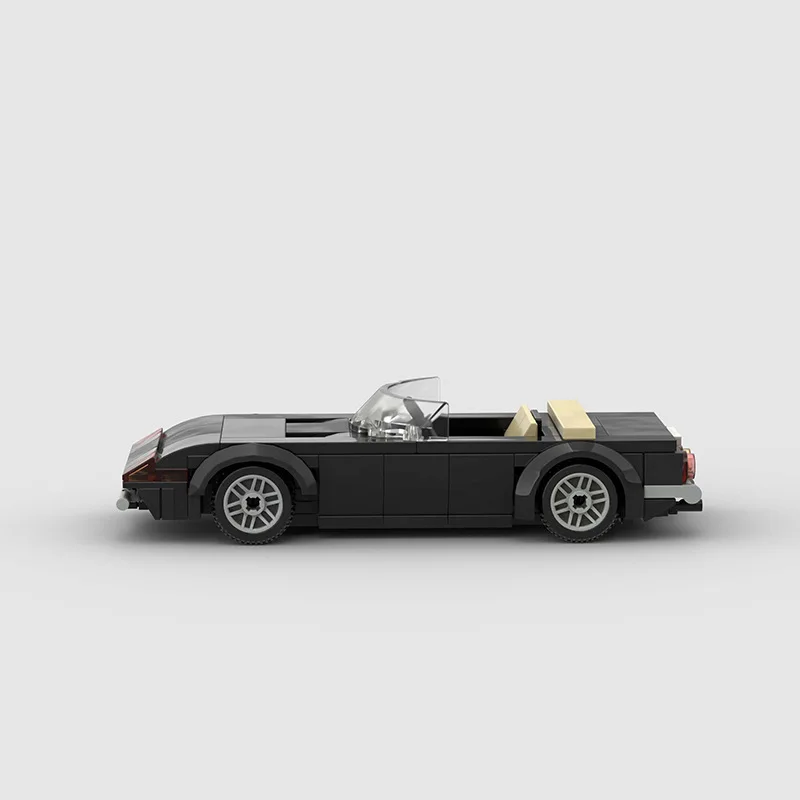 MOC 365 GTS Assembled Vintage Convertible Classic Compatible With Le-go Model Car DIY Building Blocks Kid Toys Gift NO Box