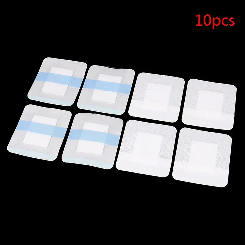 10Pcs  Medical Transparent Tape Adhesive Plaster Breathable Waterproof High Quality