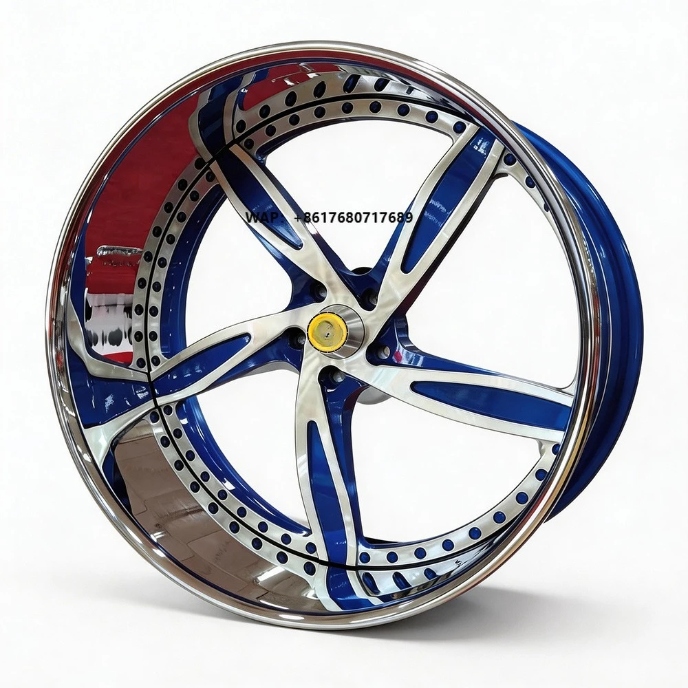 

JZ 3-piece 5X115 5x120.65 5x127mm Wheels 20 22 24 26 28 30inch Rims Deep Dish Forged Wheels for Passenger Car Wheels Tires