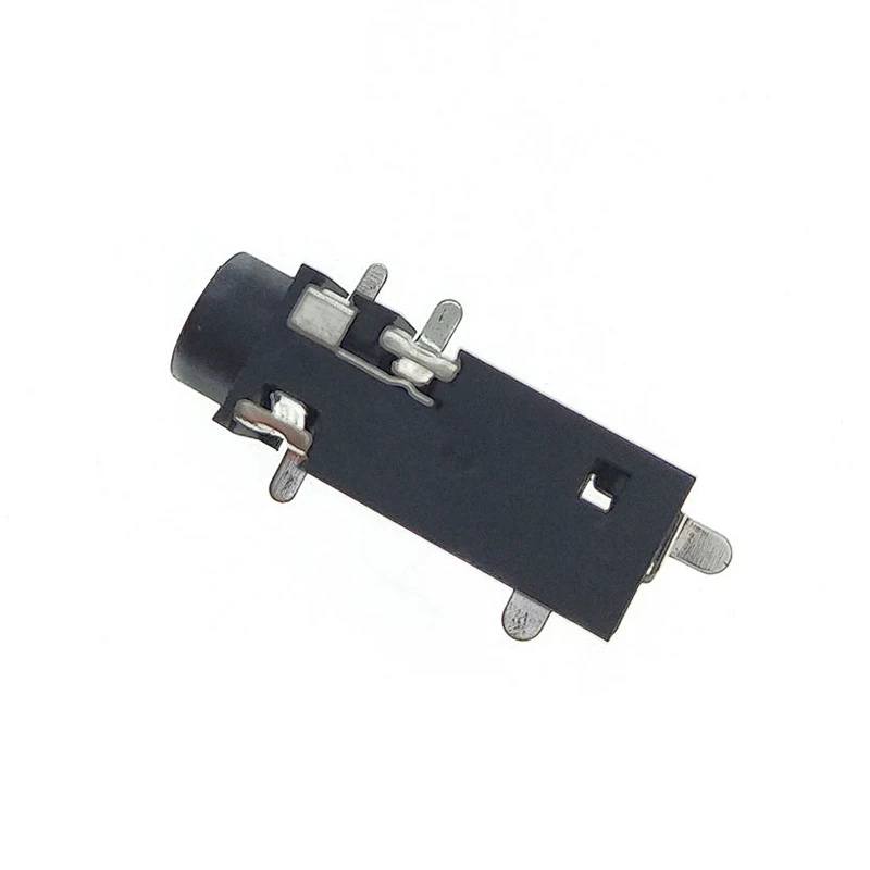 10pcs PJ-328 SMD 3.5mm Headphone Jack 5Pin Right Angle Stereo Audio Socket With Built-in Switch For PCB Circuit
