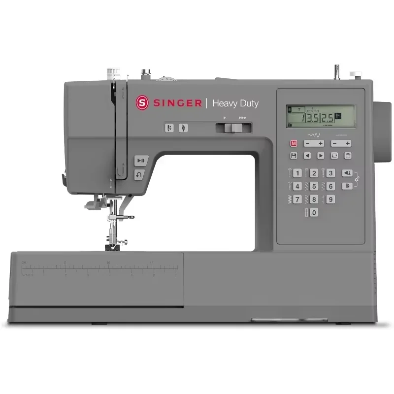 SINGER Heavy Duty 6700C Computerized Sewing Machine with Accessory Kit 411 Stitch Applications LCD Screen