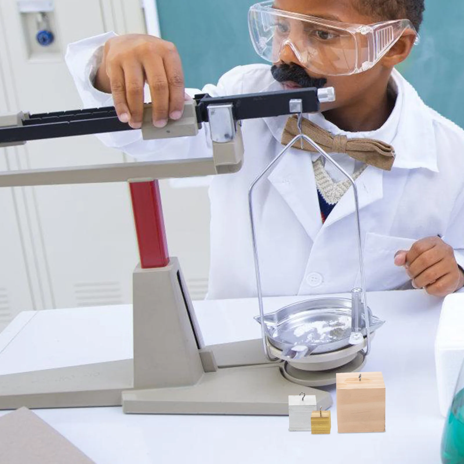 

with Heat Activities Experiment Equipment Teaching Instrument Wood Density Cubes