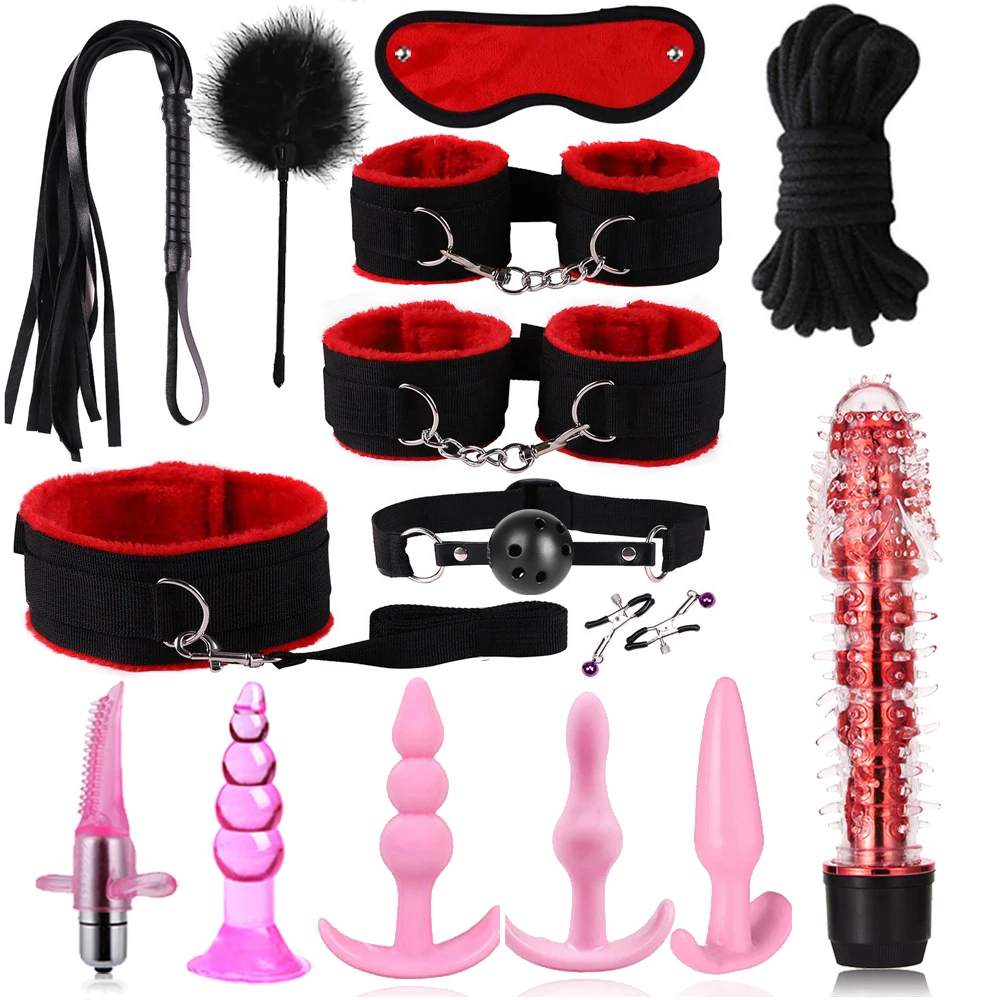 ألعاب جنسية للنساء BDSM طقم الأزواج الجنسي ملحقات مثيرة أصفاد لجلسة المكونات الشرجية لعبة الجنس ألعاب مثيرة للكبار sexyshop