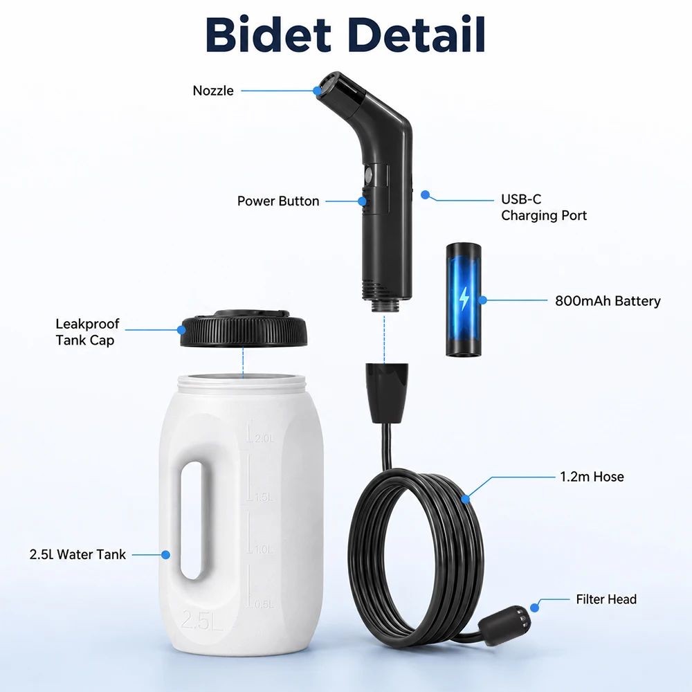 Portable Electric Bidet Image 8